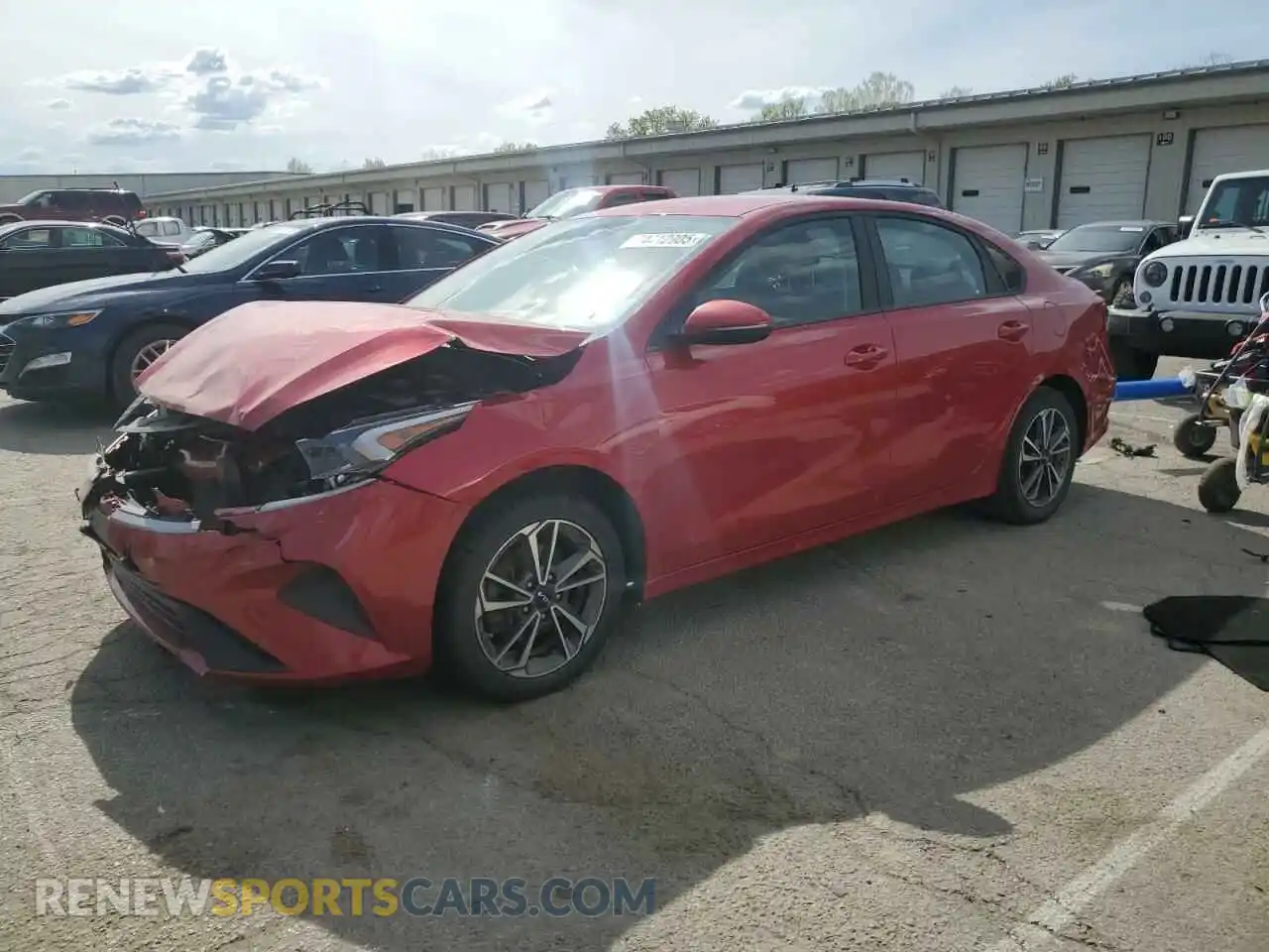 1 Photograph of a damaged car 3KPF24AD4PE511600 KIA FORTE 2023
