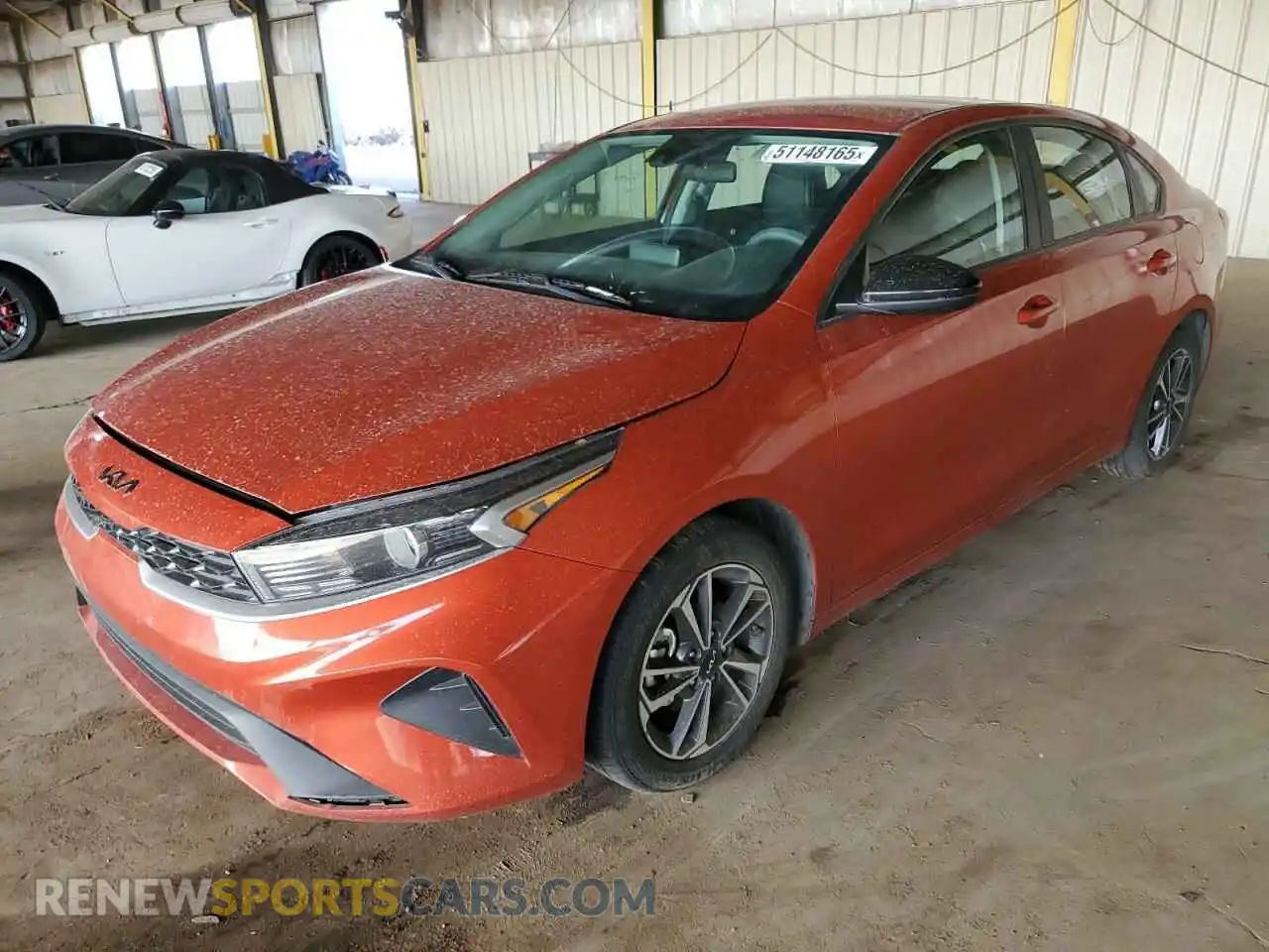 1 Photograph of a damaged car 3KPF24AD4PE570291 KIA FORTE 2023