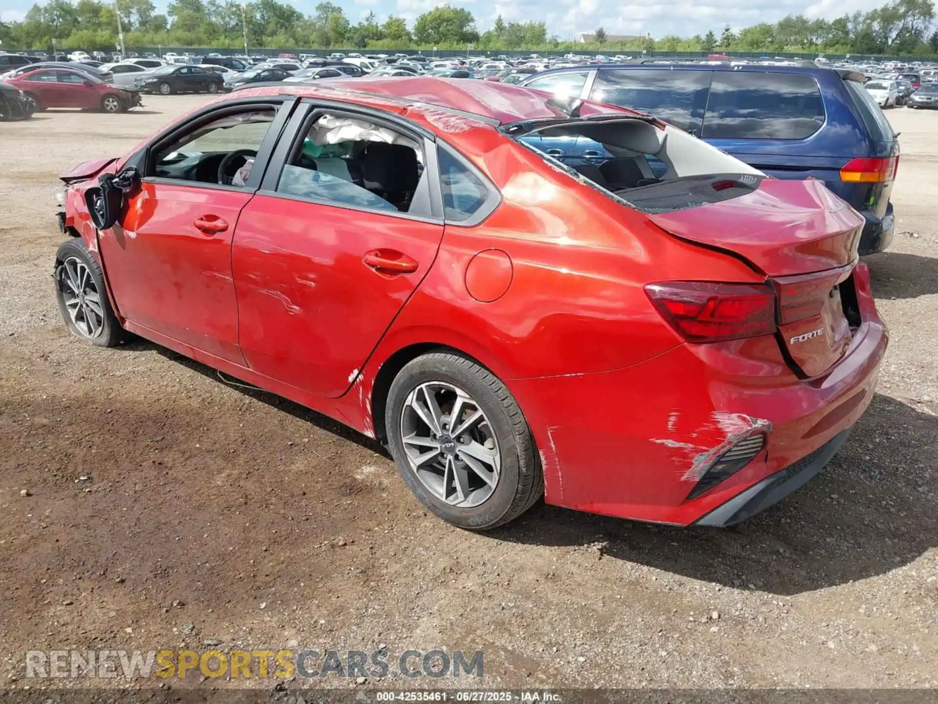 3 Photograph of a damaged car 3KPF24AD4PE574261 KIA FORTE 2023