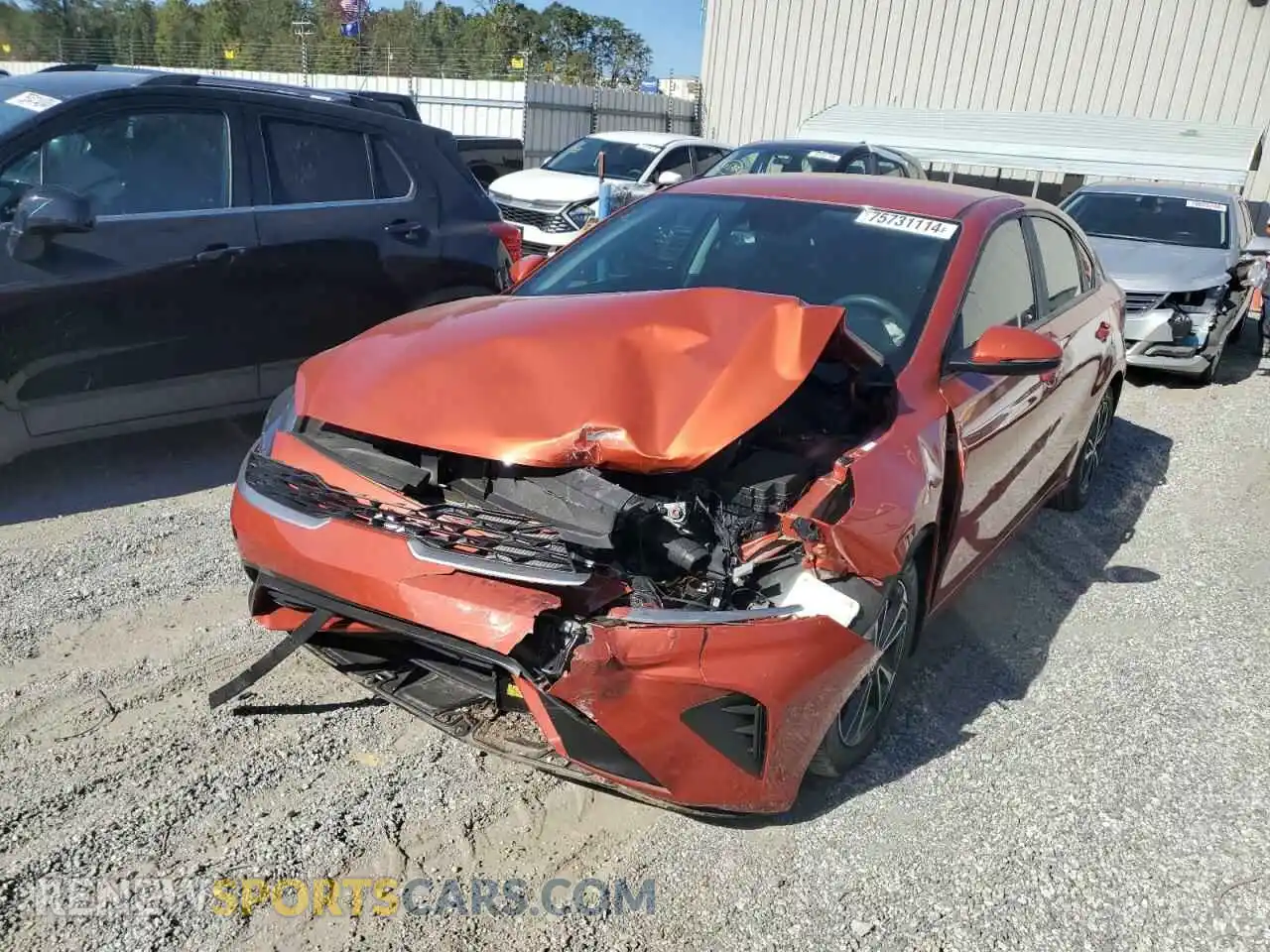 1 Photograph of a damaged car 3KPF24AD4PE620283 KIA FORTE 2023