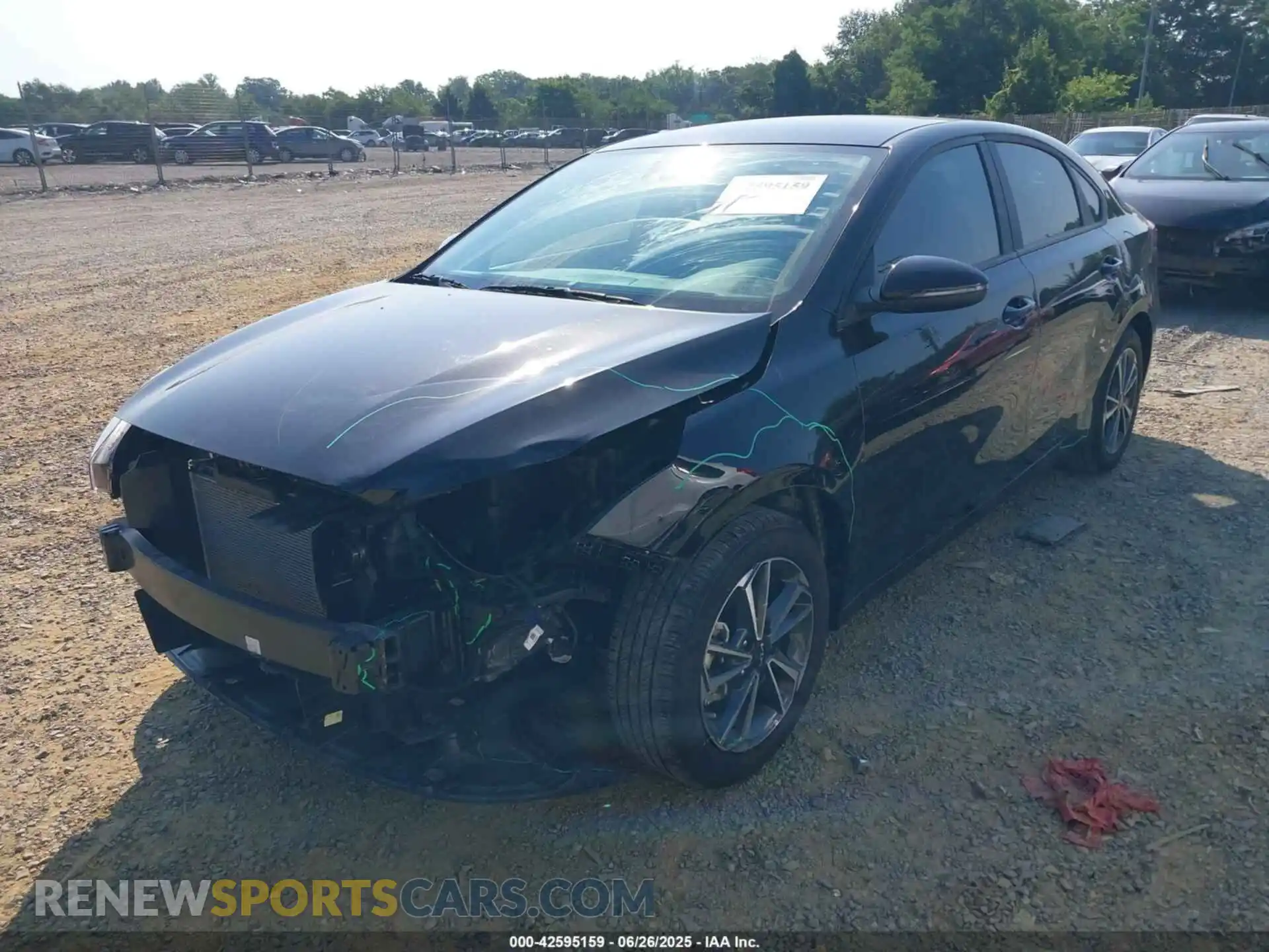 2 Photograph of a damaged car 3KPF24AD5PE581655 KIA FORTE 2023