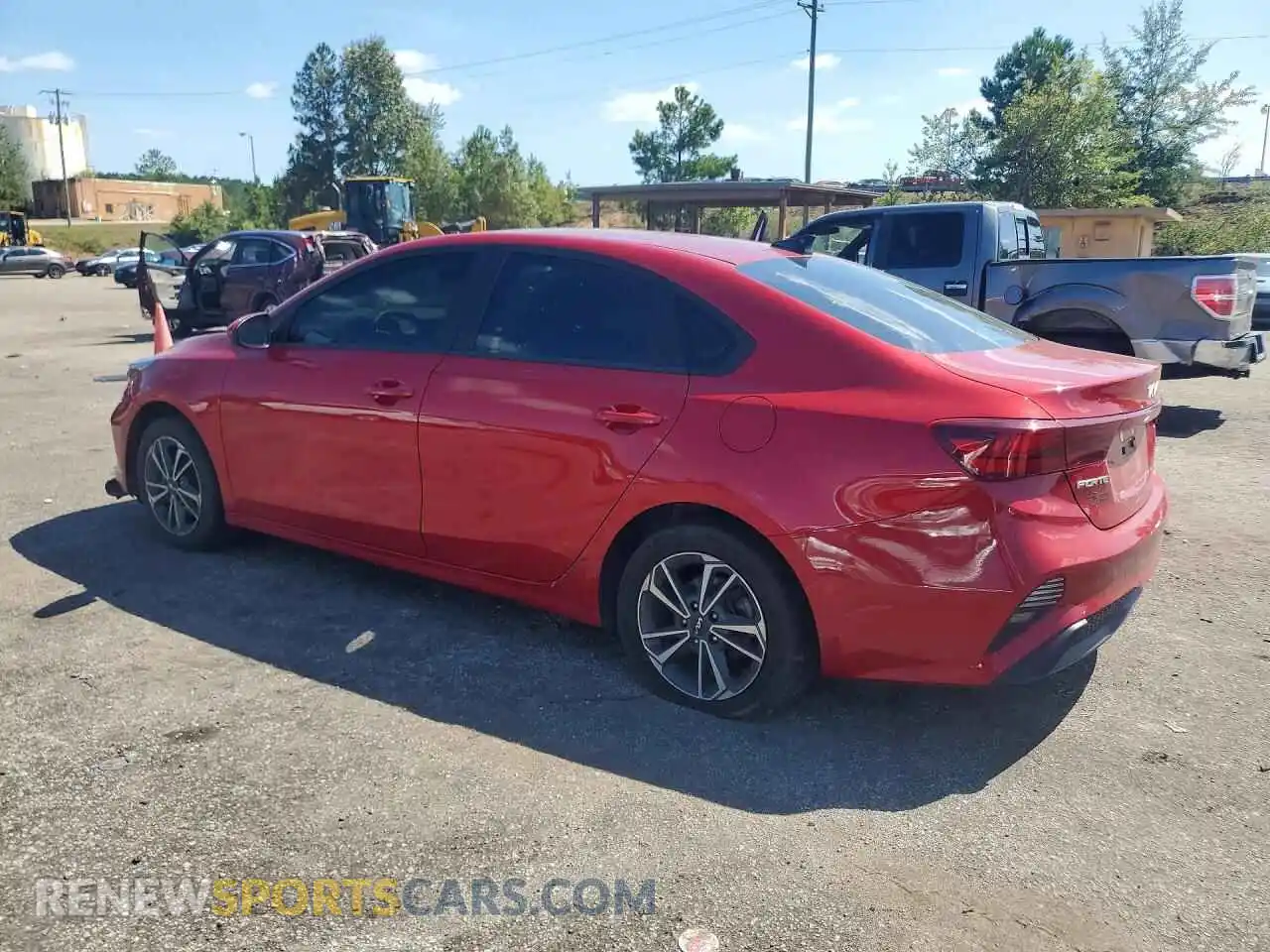 2 Photograph of a damaged car 3KPF24AD5PE612984 KIA FORTE 2023