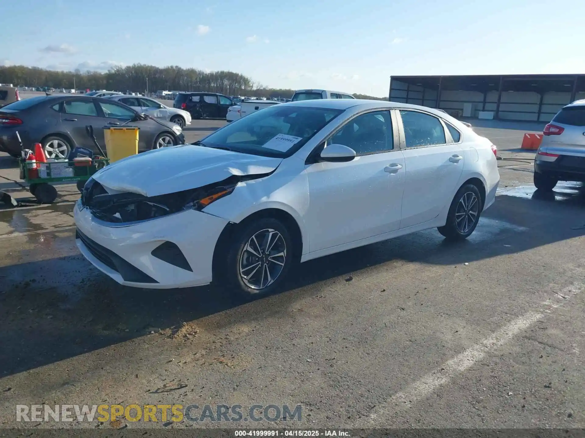 2 Photograph of a damaged car 3KPF24AD5PE619448 KIA FORTE 2023