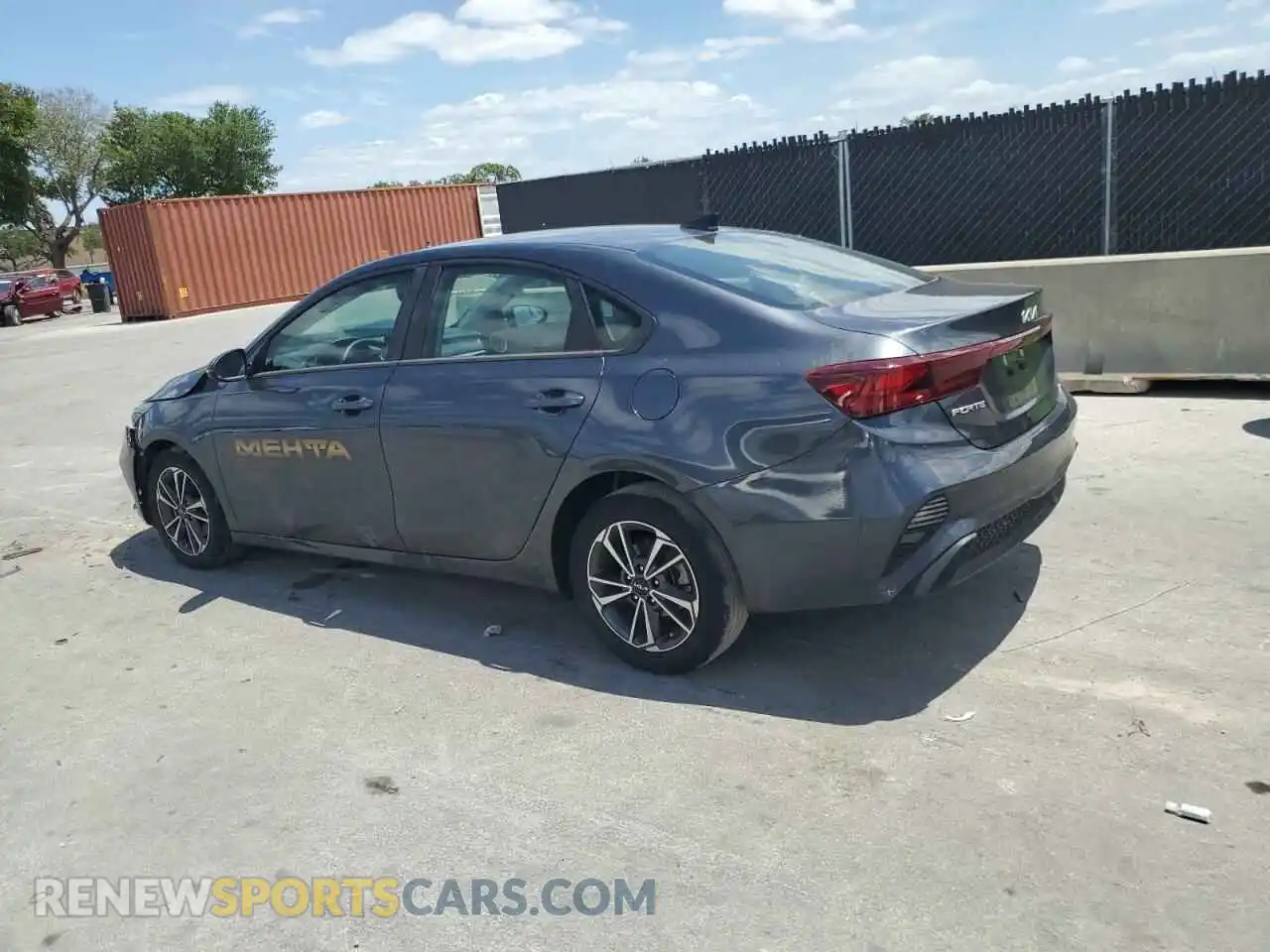 2 Photograph of a damaged car 3KPF24AD5PE631650 KIA FORTE 2023