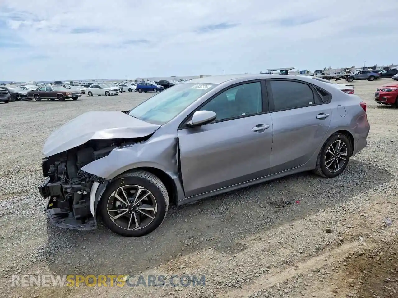 1 Photograph of a damaged car 3KPF24AD5PE687183 KIA FORTE 2023