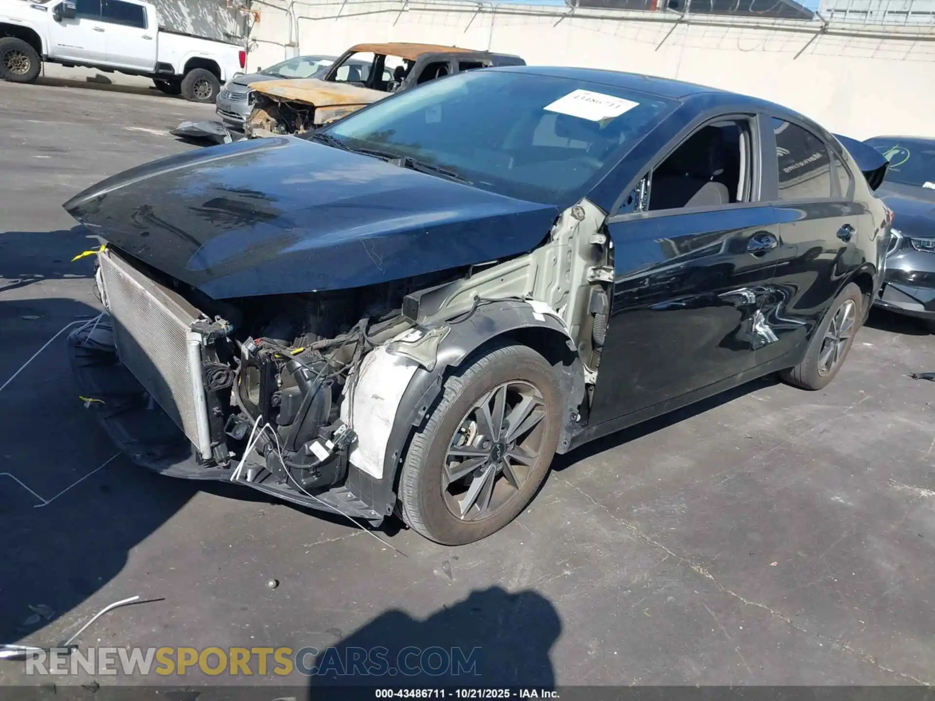 2 Photograph of a damaged car 3KPF24AD5PE687653 KIA FORTE 2023