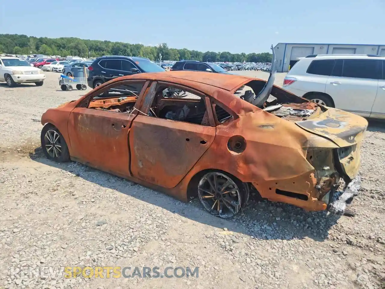 2 Photograph of a damaged car 3KPF24AD6PE588386 KIA FORTE 2023