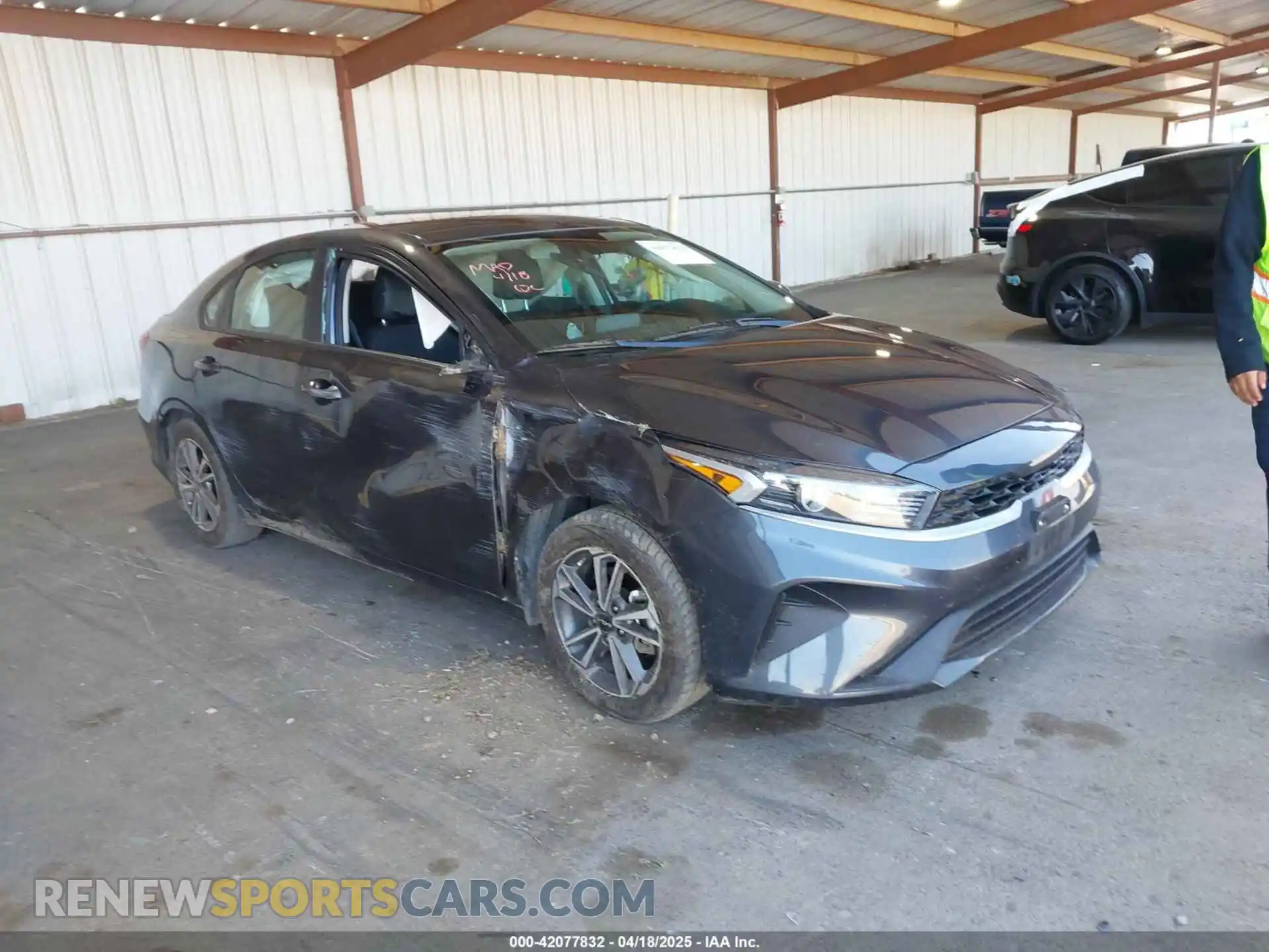 1 Photograph of a damaged car 3KPF24AD6PE590378 KIA FORTE 2023