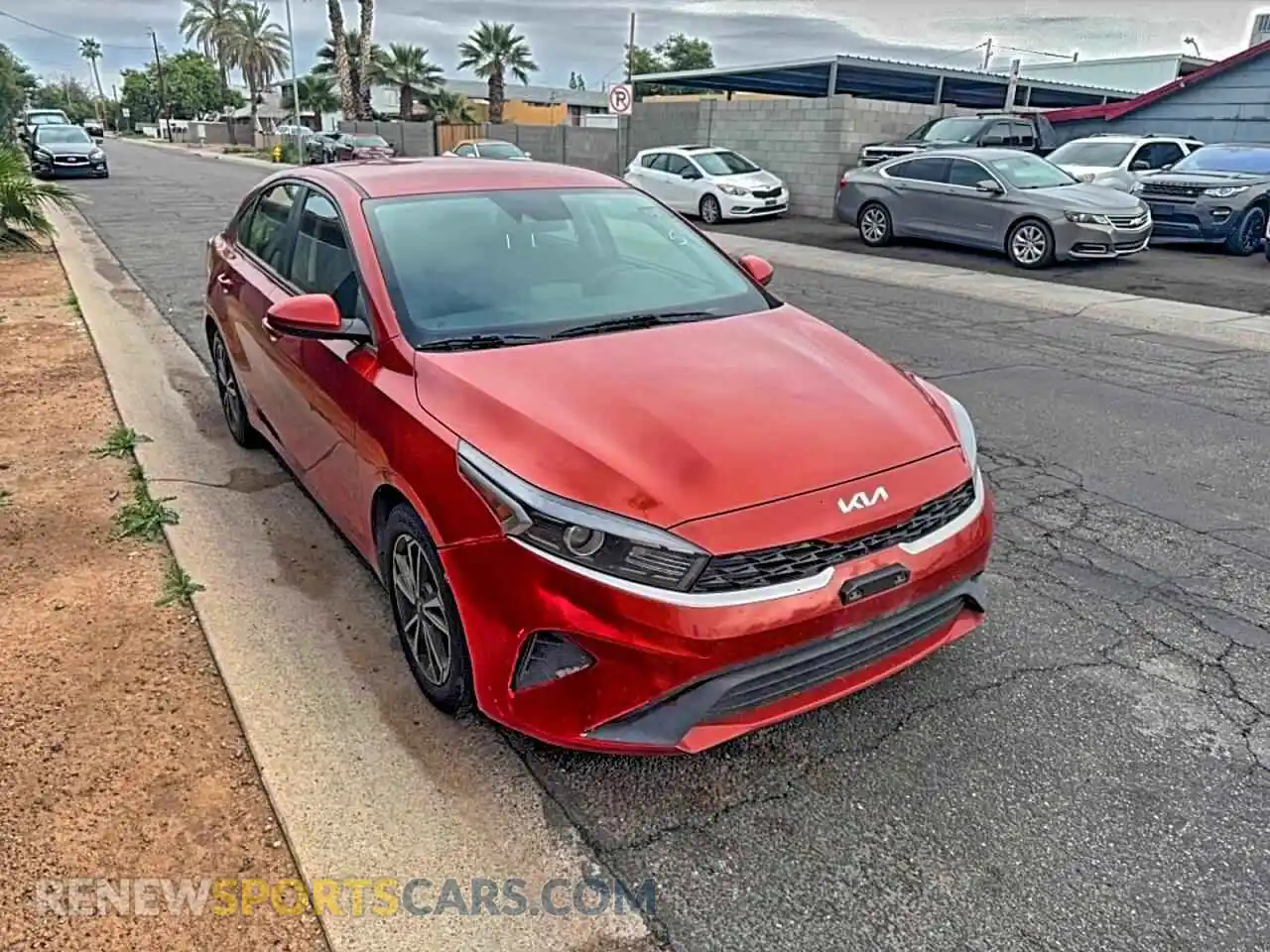 1 Photograph of a damaged car 3KPF24AD6PE598206 KIA FORTE 2023