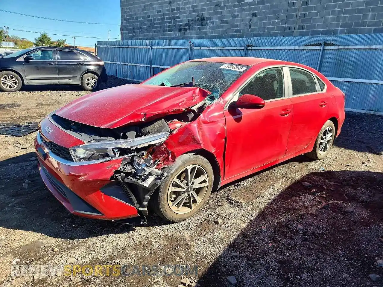 1 Photograph of a damaged car 3KPF24AD7PE505189 KIA FORTE 2023