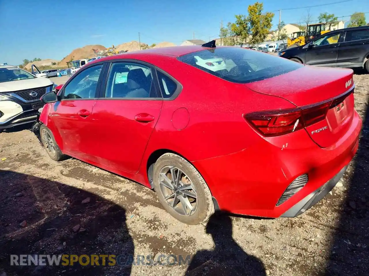 2 Photograph of a damaged car 3KPF24AD7PE505189 KIA FORTE 2023