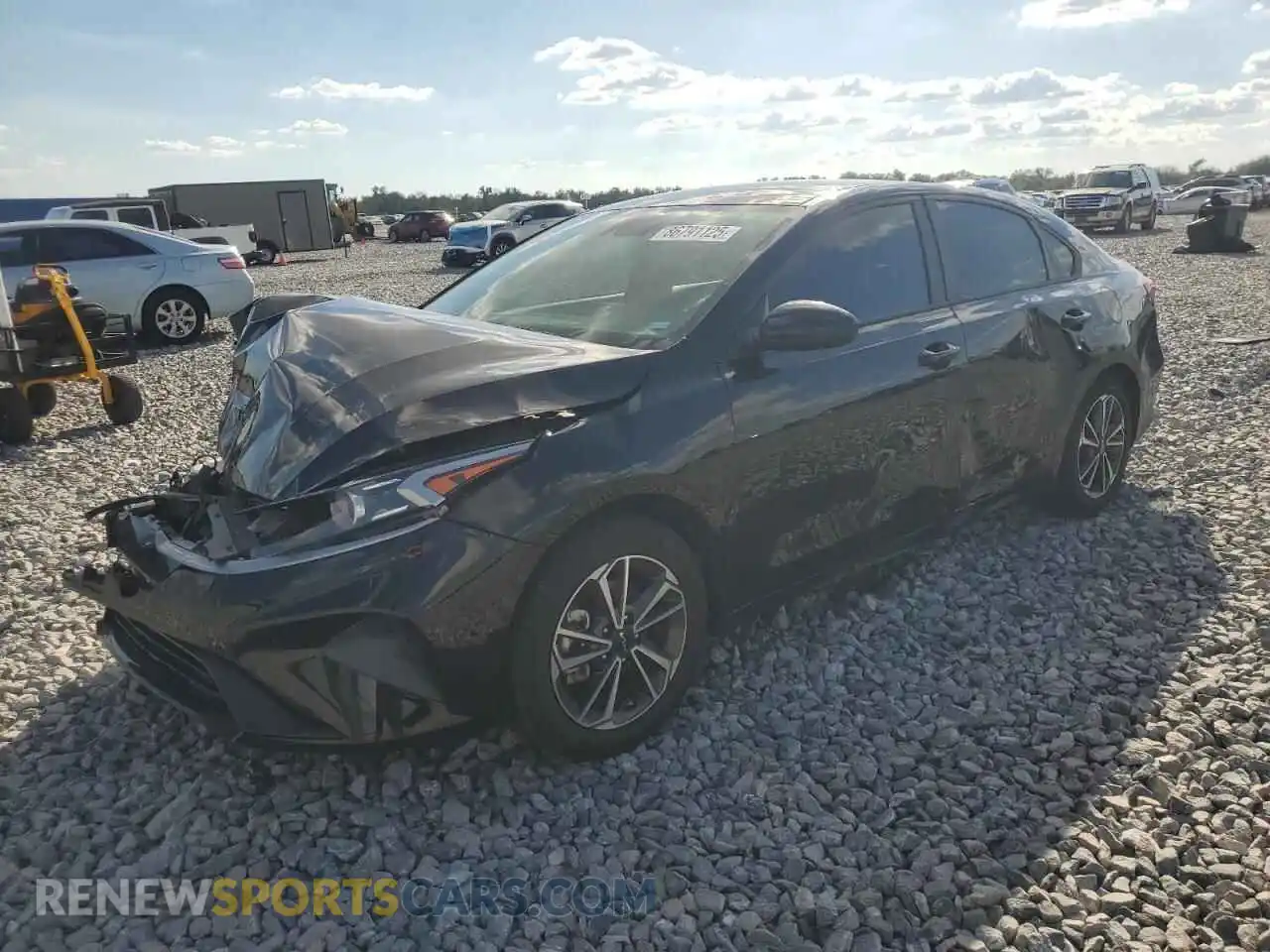 1 fotografías del automóvil dañado 3KPF24AD7PE548205 KIA FORTE 2023