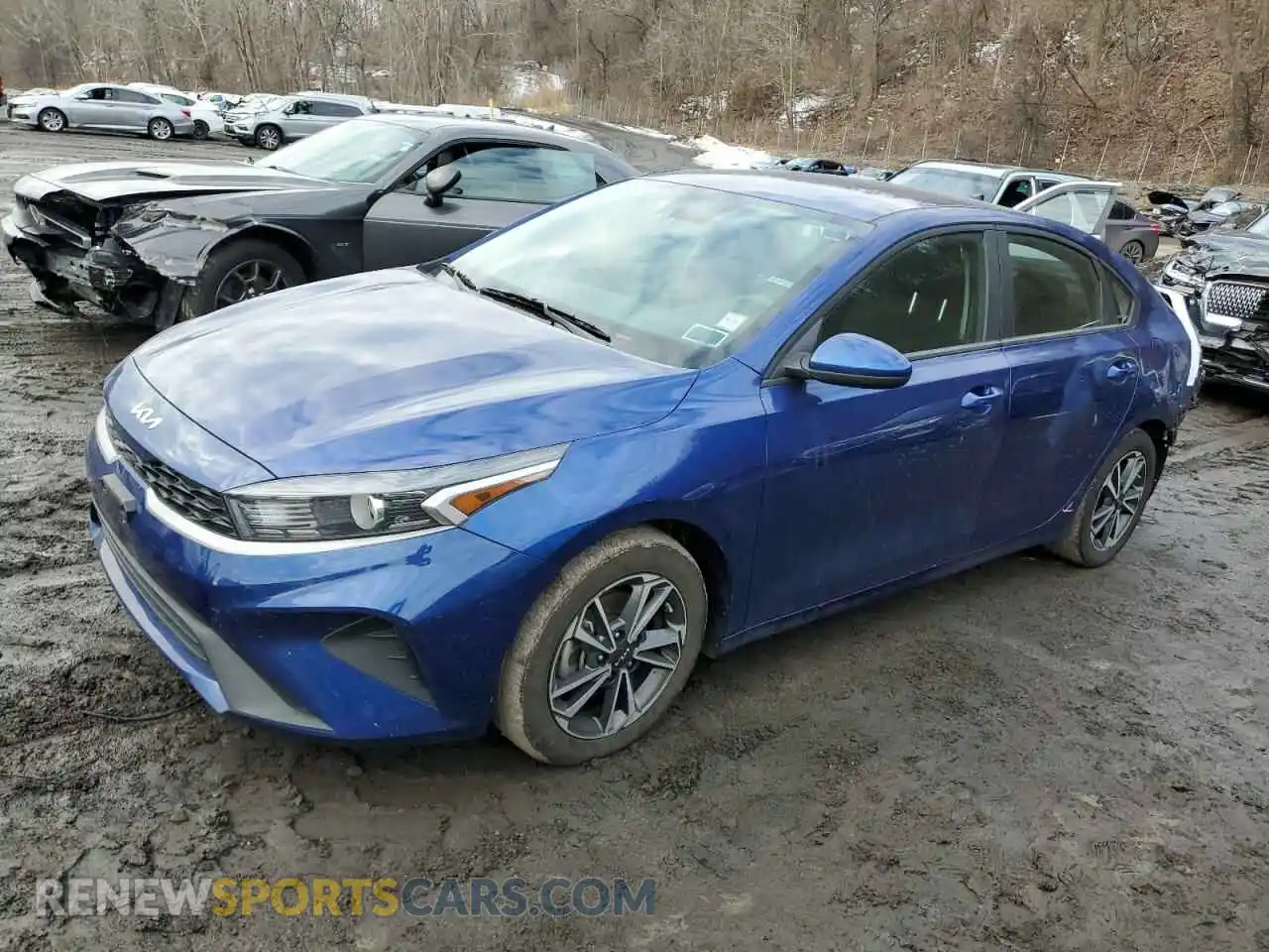 1 Photograph of a damaged car 3KPF24AD7PE549516 KIA FORTE 2023