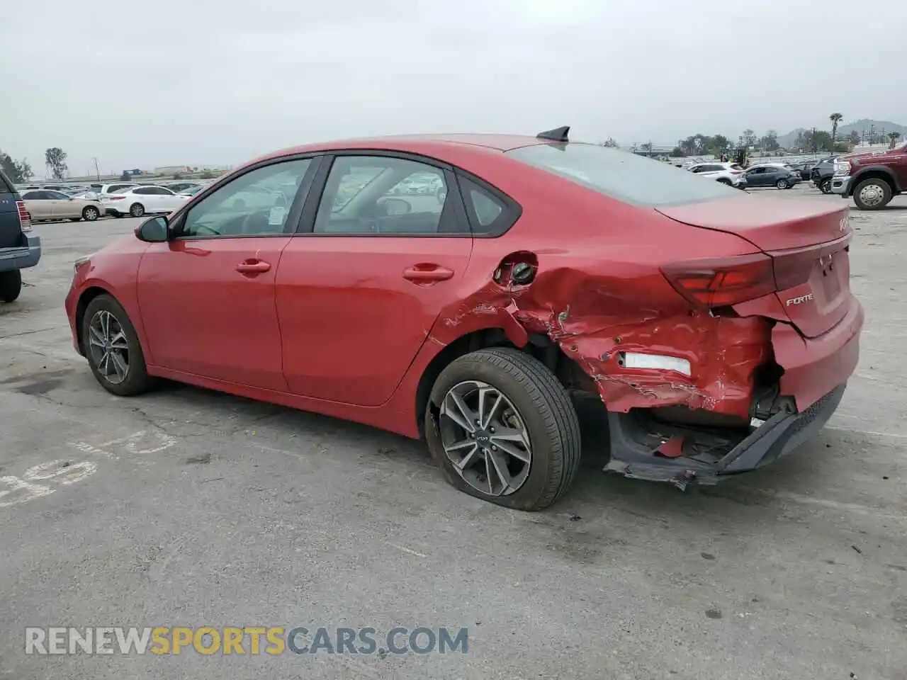 2 Photograph of a damaged car 3KPF24AD7PE553985 KIA FORTE 2023
