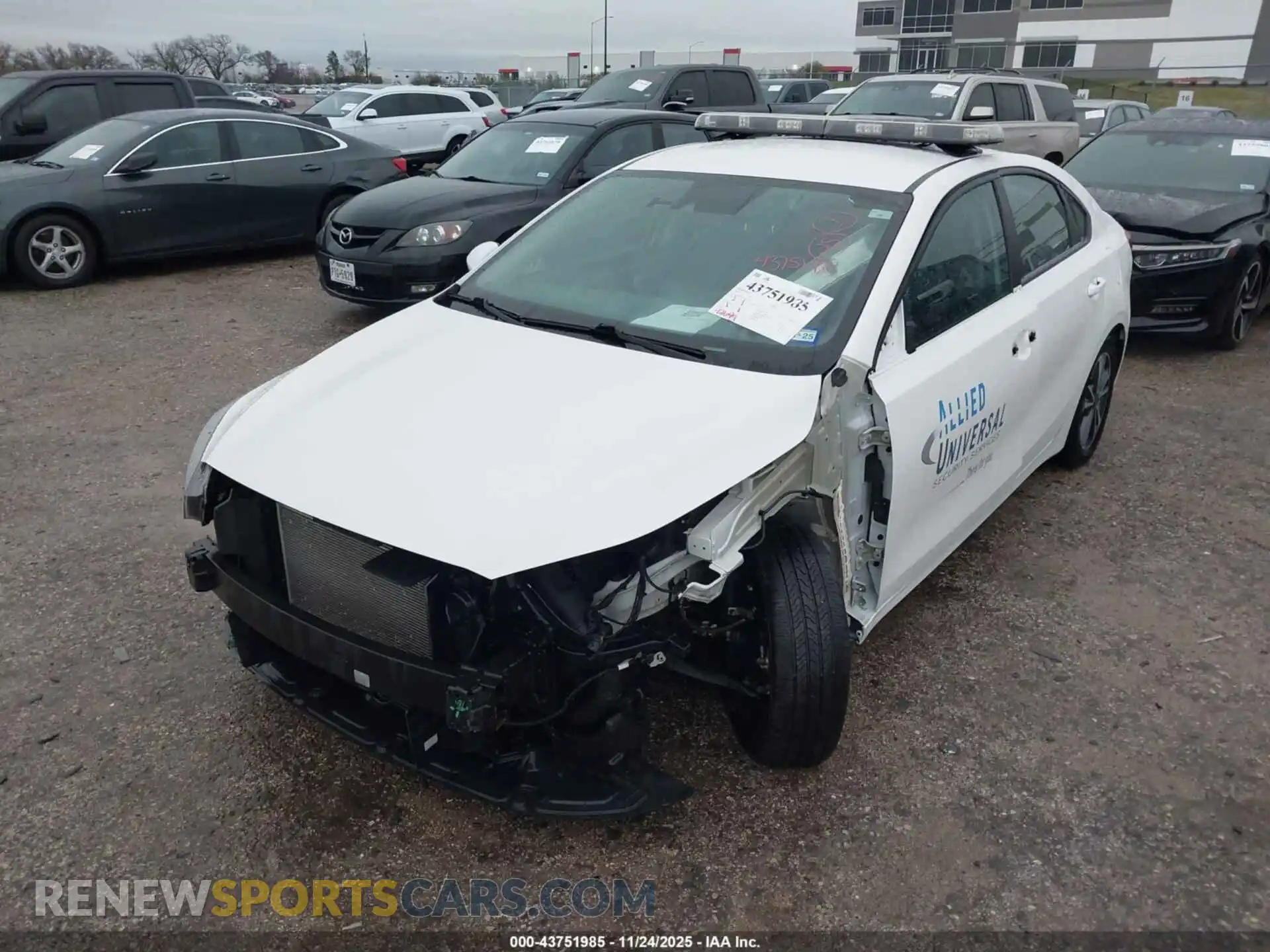 2 Photograph of a damaged car 3KPF24AD7PE588347 KIA FORTE 2023