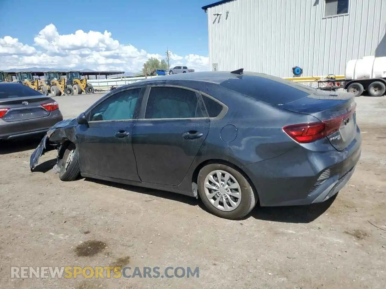 2 Photograph of a damaged car 3KPF24AD7PE609357 KIA FORTE 2023