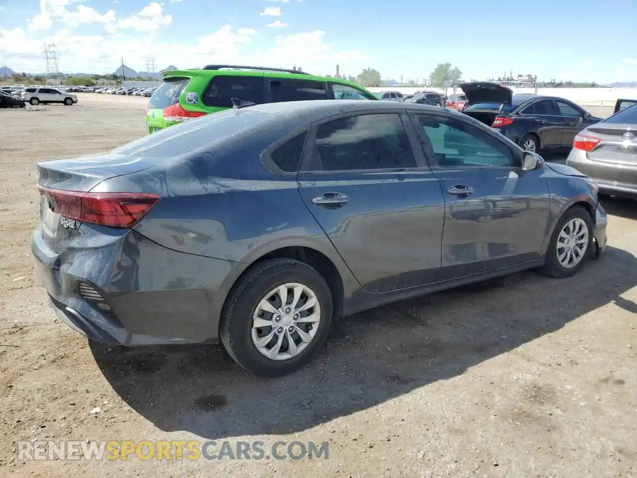 3 Photograph of a damaged car 3KPF24AD7PE609357 KIA FORTE 2023