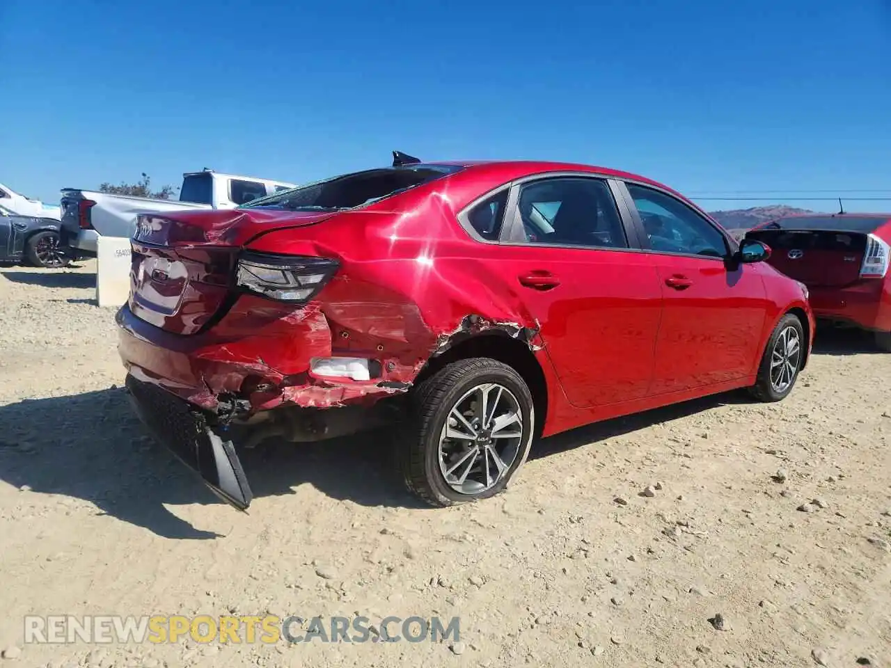 3 Photograph of a damaged car 3KPF24AD7PE628393 KIA FORTE 2023
