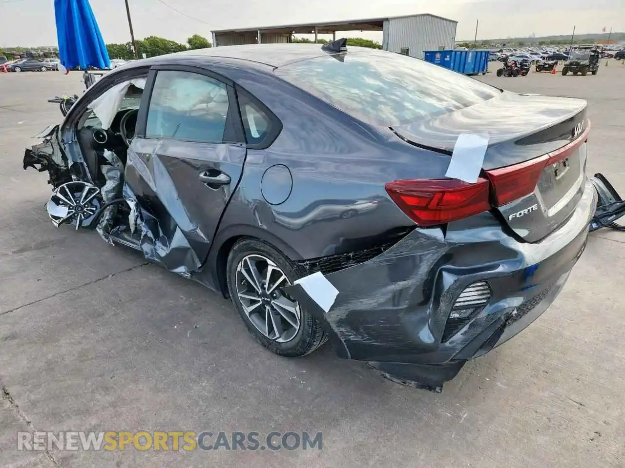 2 Photograph of a damaged car 3KPF24AD7PE635845 KIA FORTE 2023