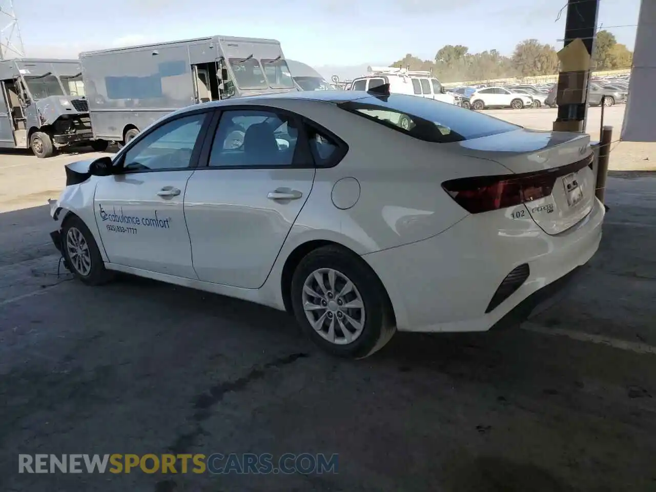2 Photograph of a damaged car 3KPF24AD7PE656839 KIA FORTE 2023