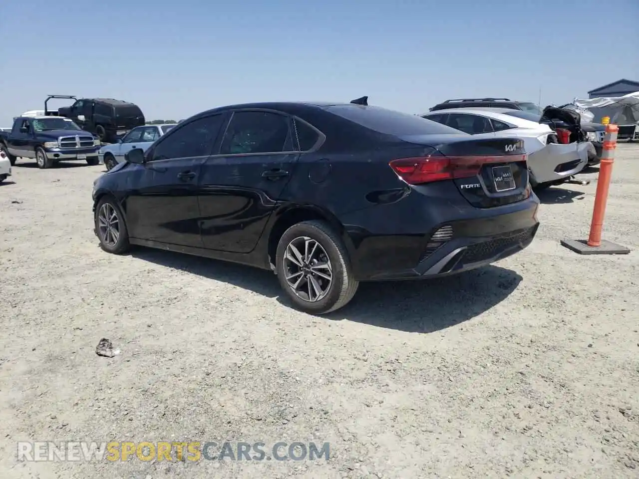 2 Photograph of a damaged car 3KPF24AD7PE669736 KIA FORTE 2023