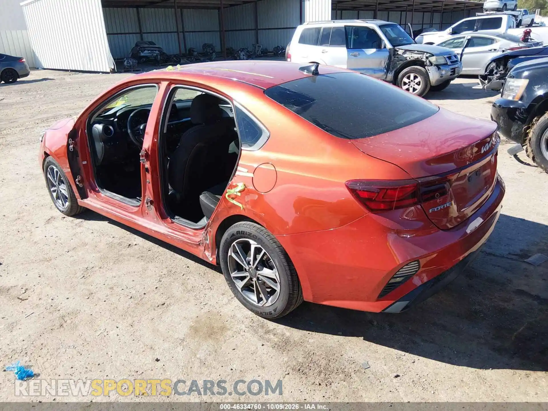 3 Photograph of a damaged car 3KPF24AD7PE680705 KIA FORTE 2023