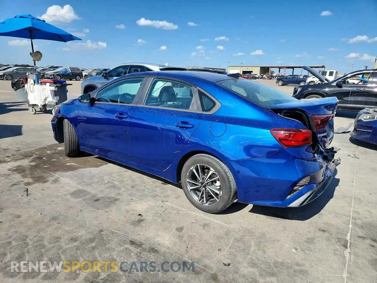 2 Photograph of a damaged car 3KPF24AD7PE683250 KIA FORTE 2023