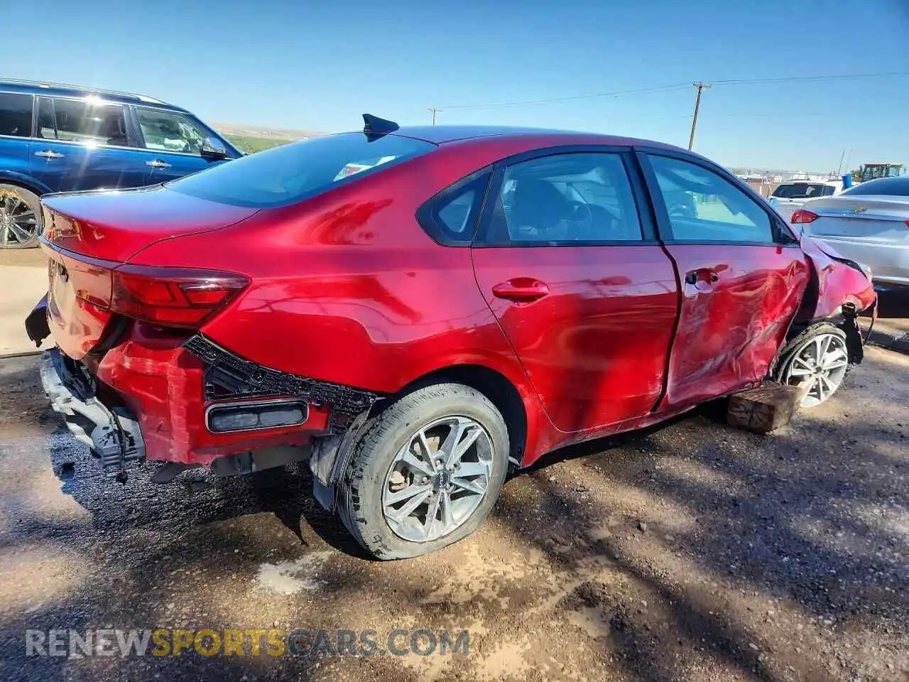 3 Photograph of a damaged car 3KPF24AD8PE565370 KIA FORTE 2023