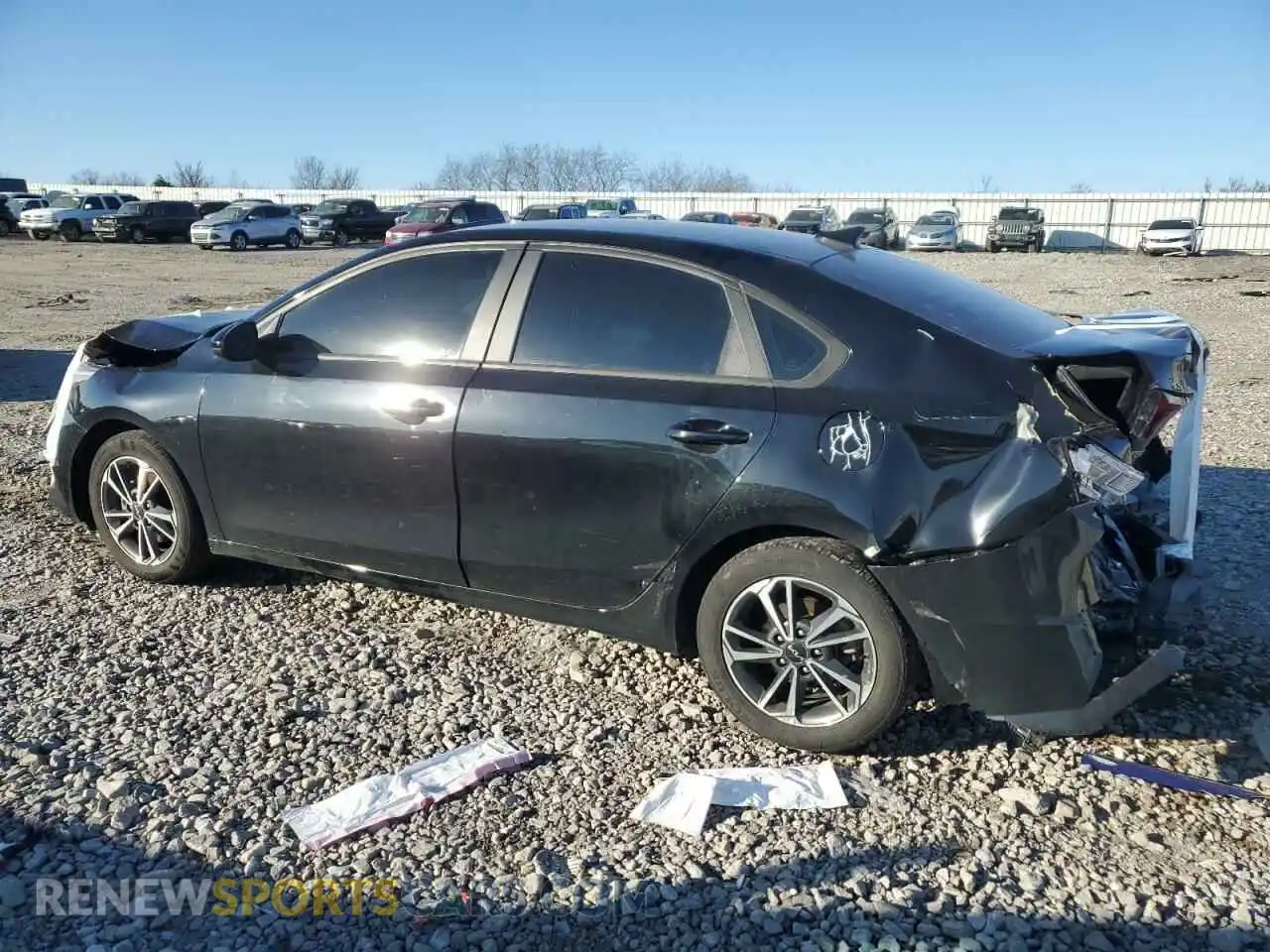 2 Photograph of a damaged car 3KPF24AD9PE519014 KIA FORTE 2023