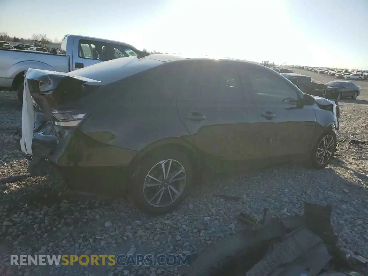 3 Photograph of a damaged car 3KPF24AD9PE519014 KIA FORTE 2023