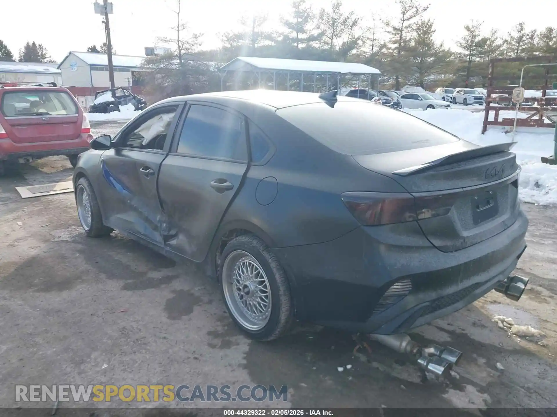 3 fotografías del automóvil dañado 3KPF24AD9PE596692 KIA FORTE 2023