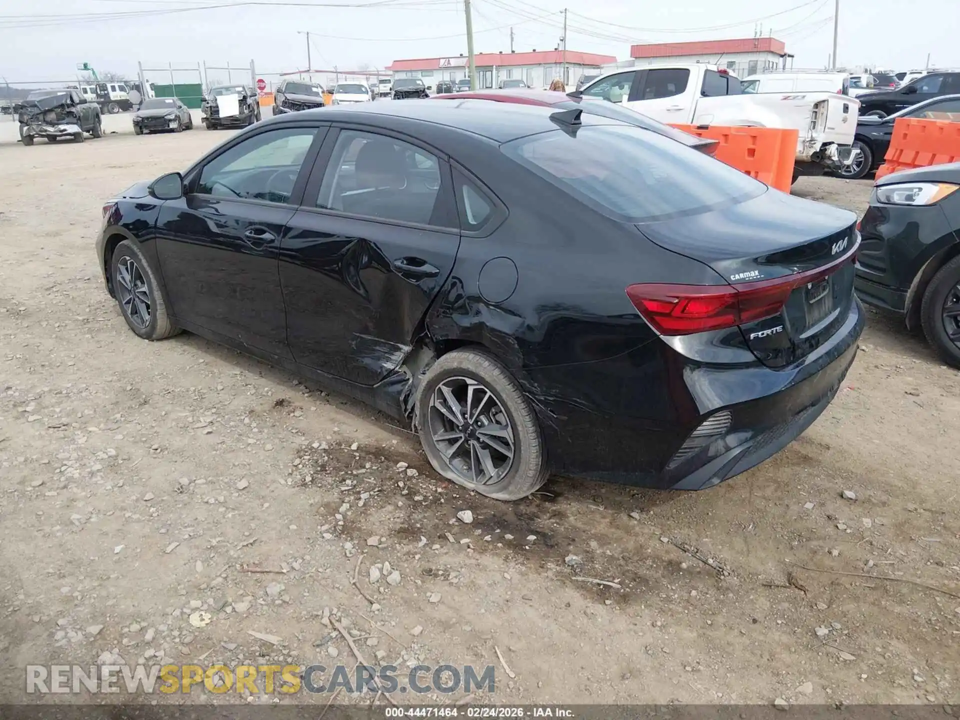 3 fotografías del automóvil dañado 3KPF24AD9PE598667 KIA FORTE 2023