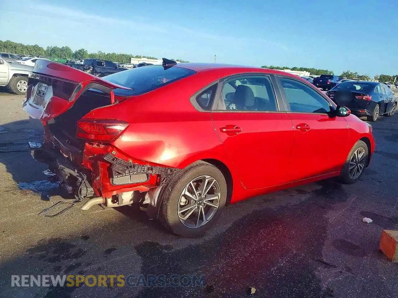 3 Photograph of a damaged car 3KPF24AD9PE654932 KIA FORTE 2023