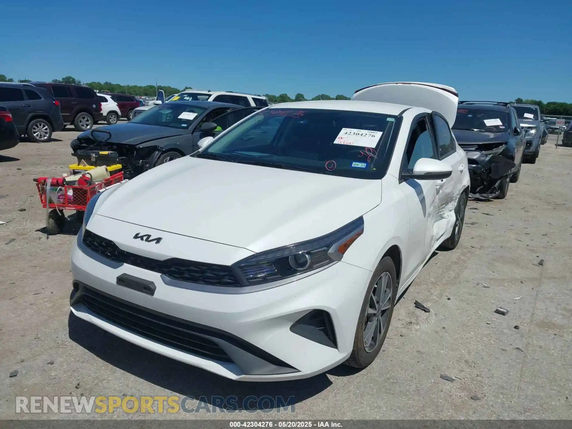 2 Photograph of a damaged car 3KPF24AD9PE655417 KIA FORTE 2023