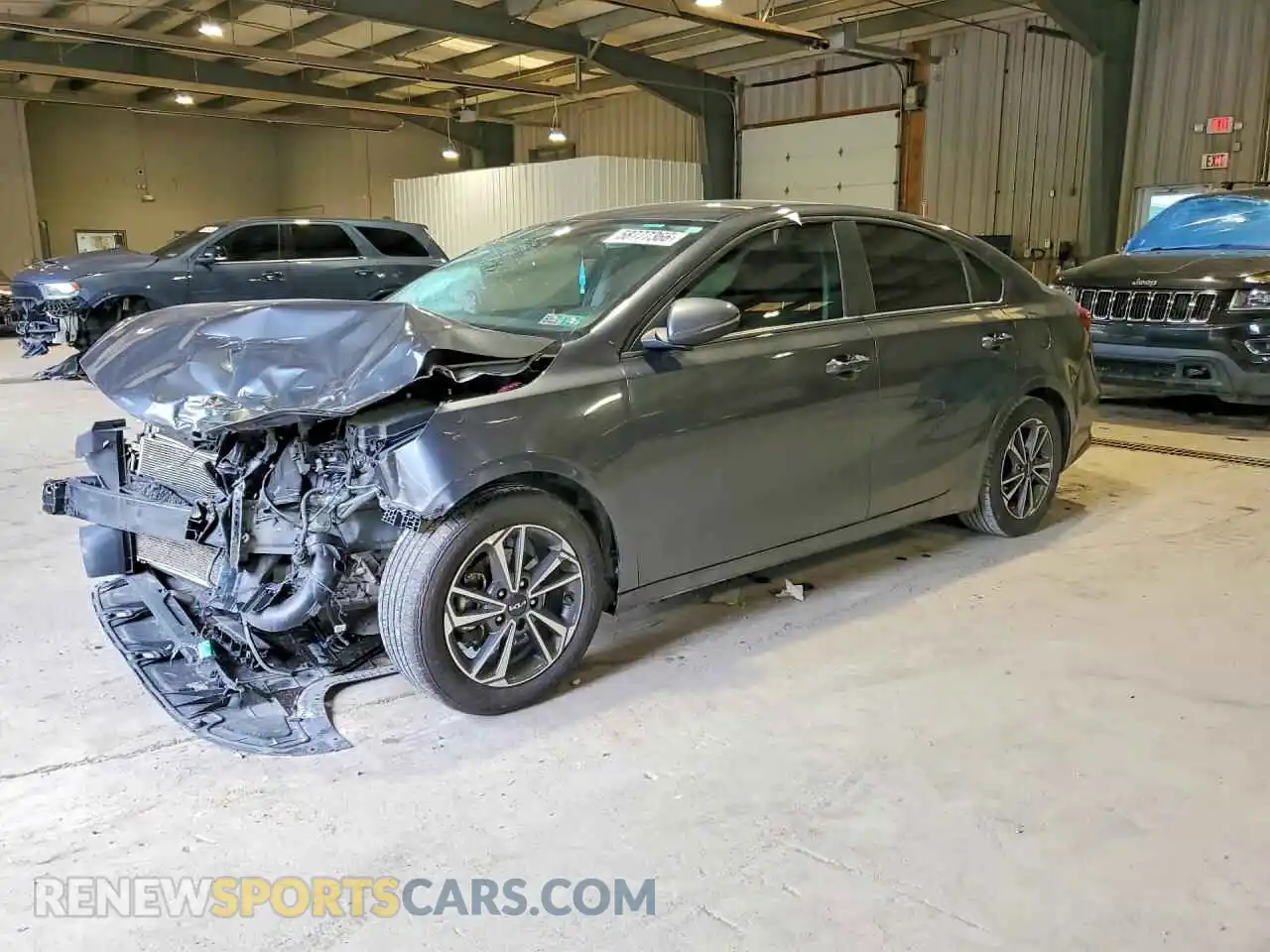 1 Photograph of a damaged car 3KPF24ADXPE553107 KIA FORTE 2023