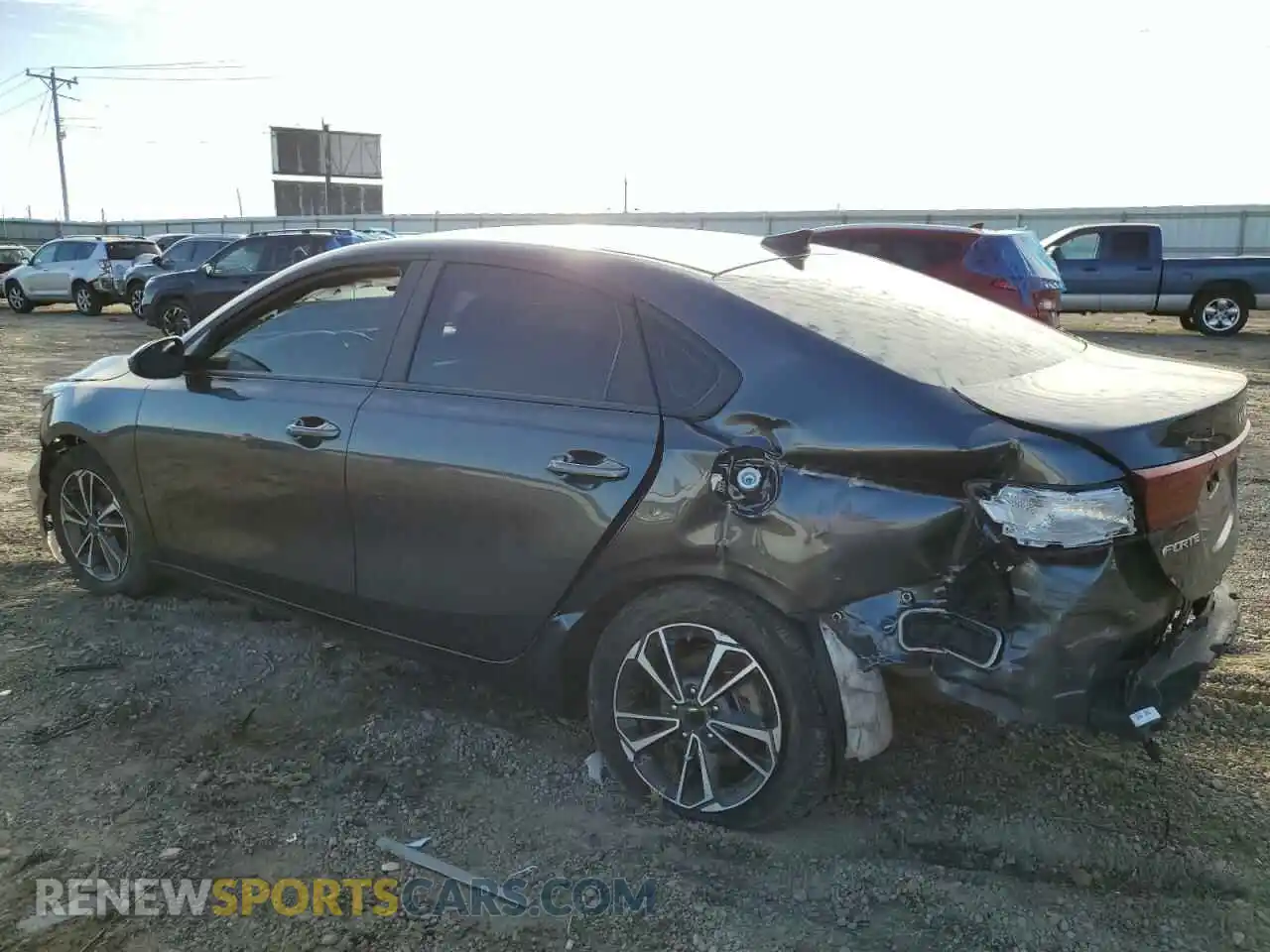2 Photograph of a damaged car 3KPF24ADXPE693402 KIA FORTE 2023
