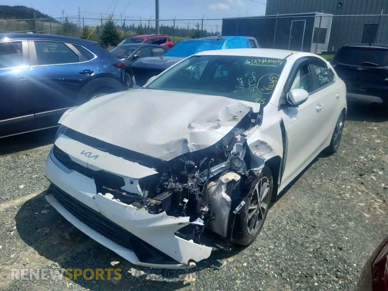 1 Photograph of a damaged car 3KPF34AD3PE600023 KIA FORTE 2023