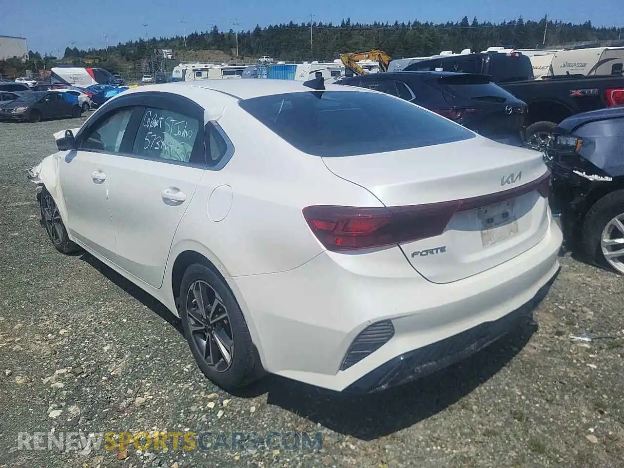 2 Photograph of a damaged car 3KPF34AD3PE600023 KIA FORTE 2023