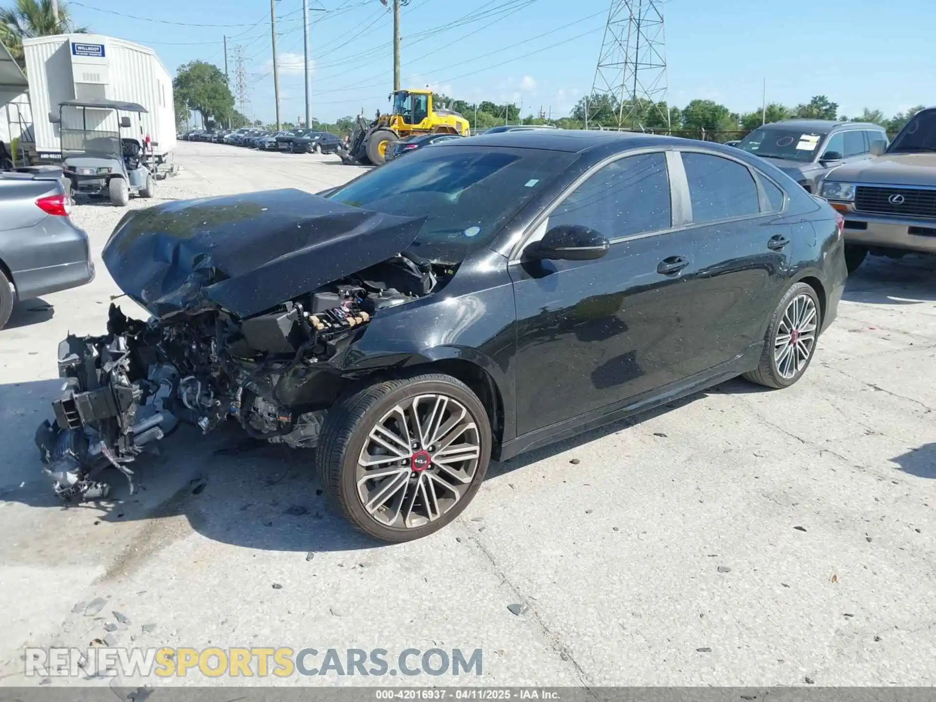 2 Photograph of a damaged car 3KPF44AC0PE678151 KIA FORTE 2023