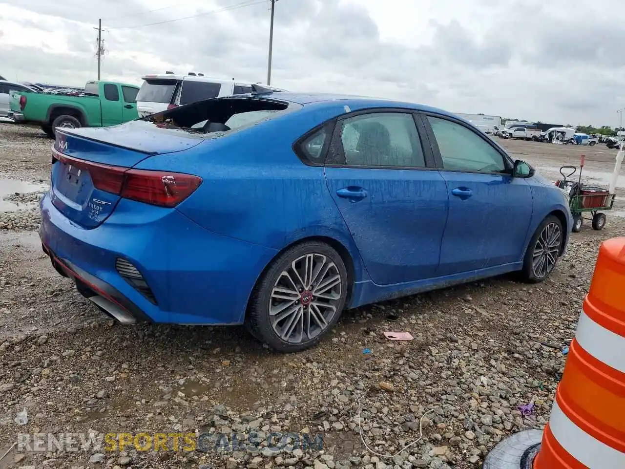 3 Photograph of a damaged car 3KPF44AC1PE517310 KIA FORTE 2023