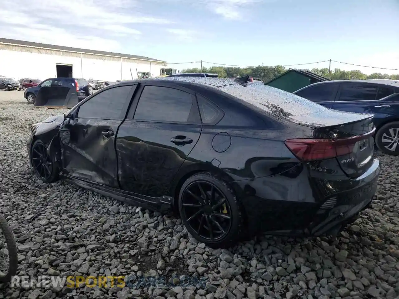 2 Photograph of a damaged car 3KPF44AC1PE530526 KIA FORTE 2023