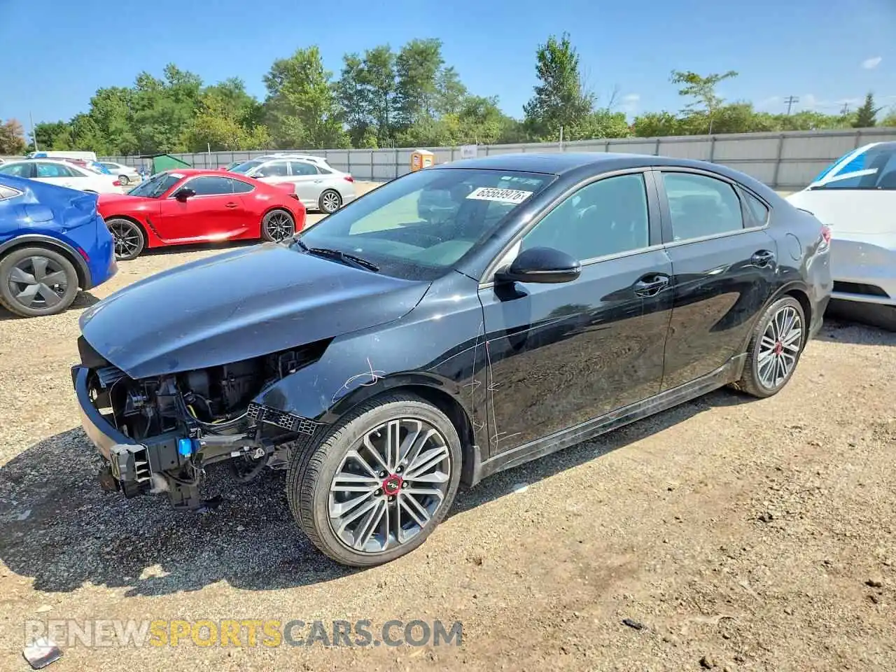 1 Photograph of a damaged car 3KPF44AC1PE549044 KIA FORTE 2023