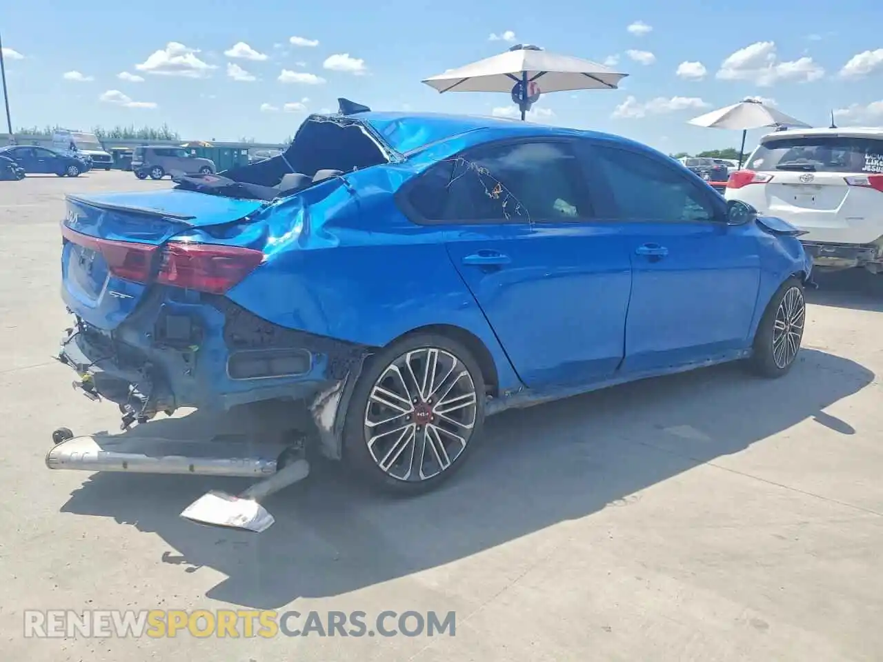 3 Photograph of a damaged car 3KPF44AC1PE593254 KIA FORTE 2023