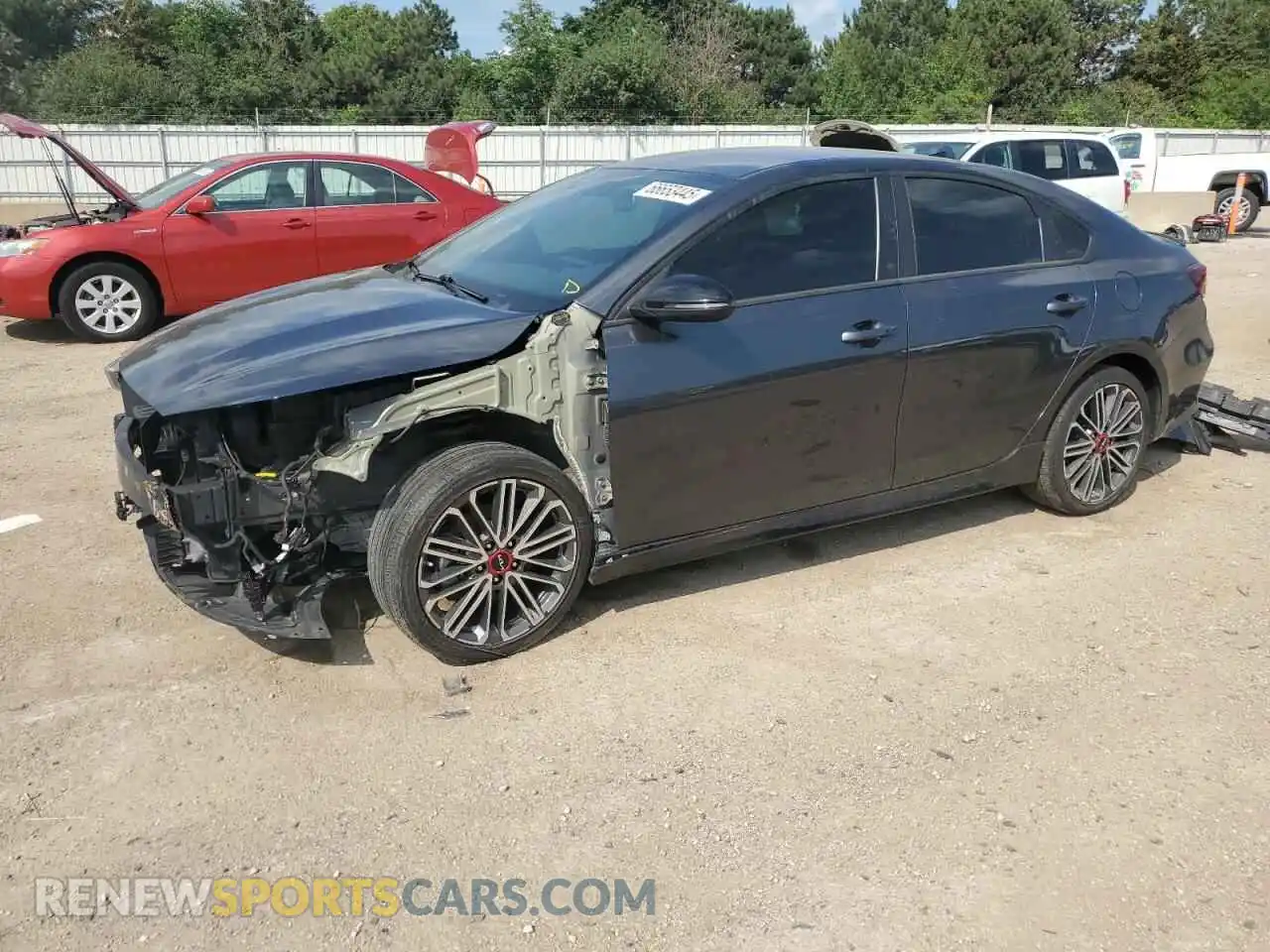 1 Photograph of a damaged car 3KPF44AC2PE516568 KIA FORTE 2023