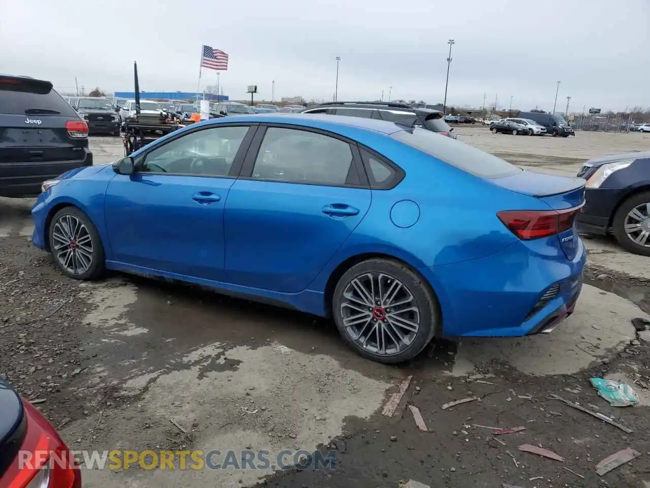 2 Photograph of a damaged car 3KPF44AC2PE565429 KIA FORTE 2023