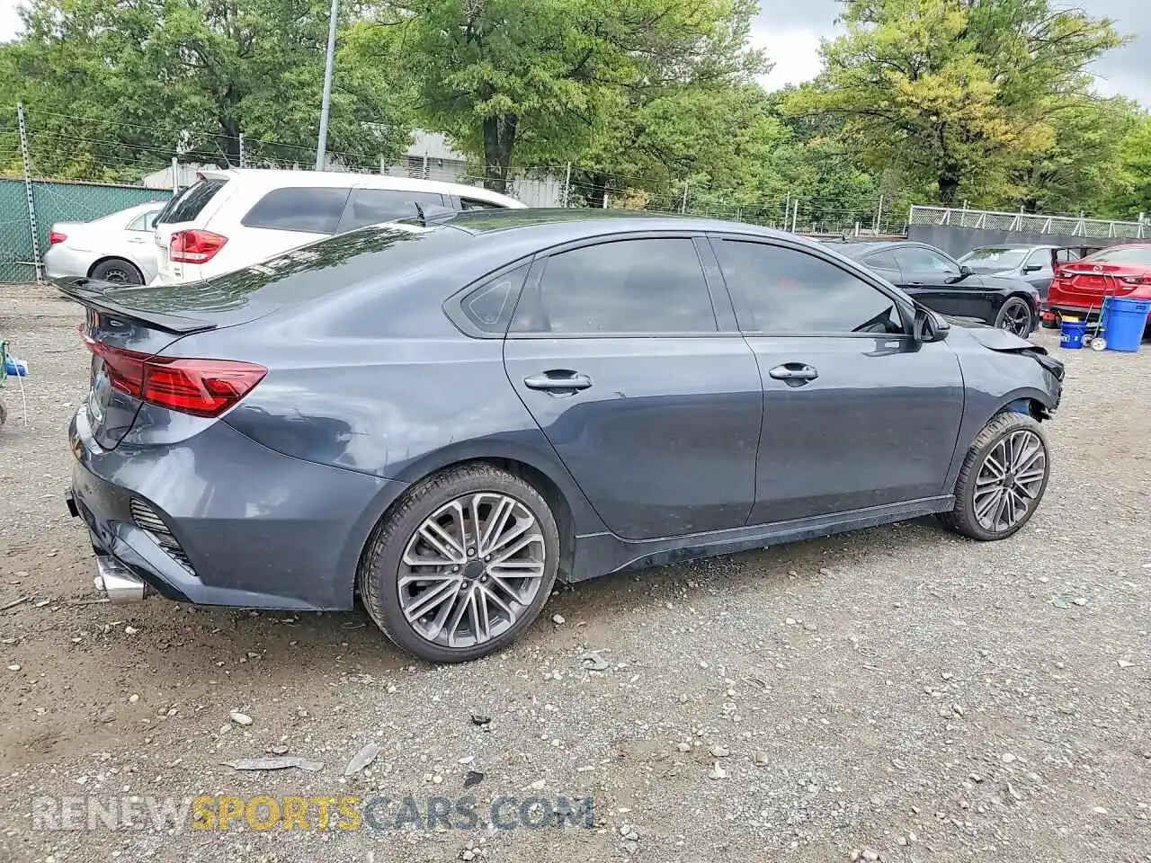 3 fotografías del automóvil dañado 3KPF44AC2PE679009 KIA FORTE 2023