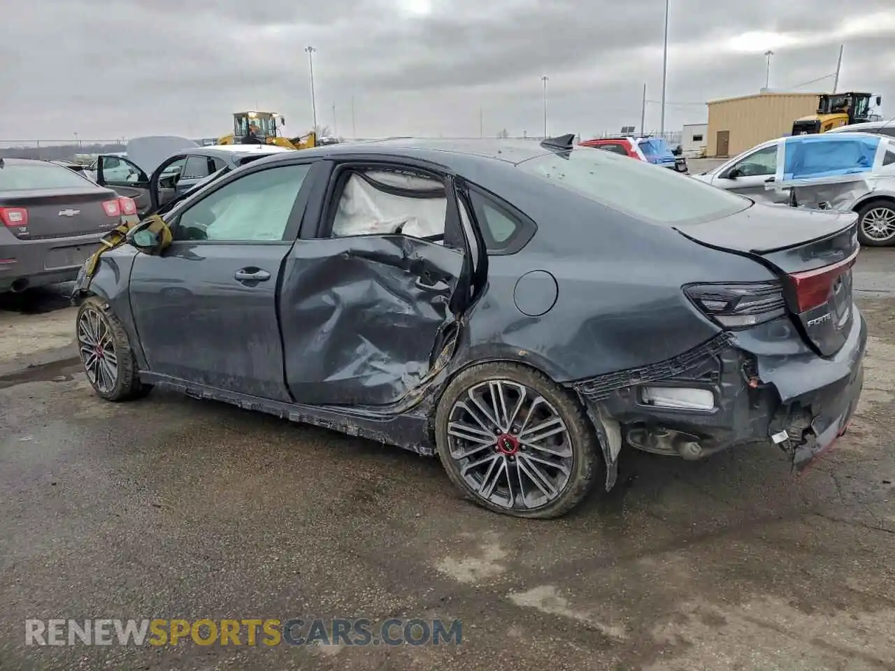 2 Photograph of a damaged car 3KPF44AC3PE504638 KIA FORTE 2023