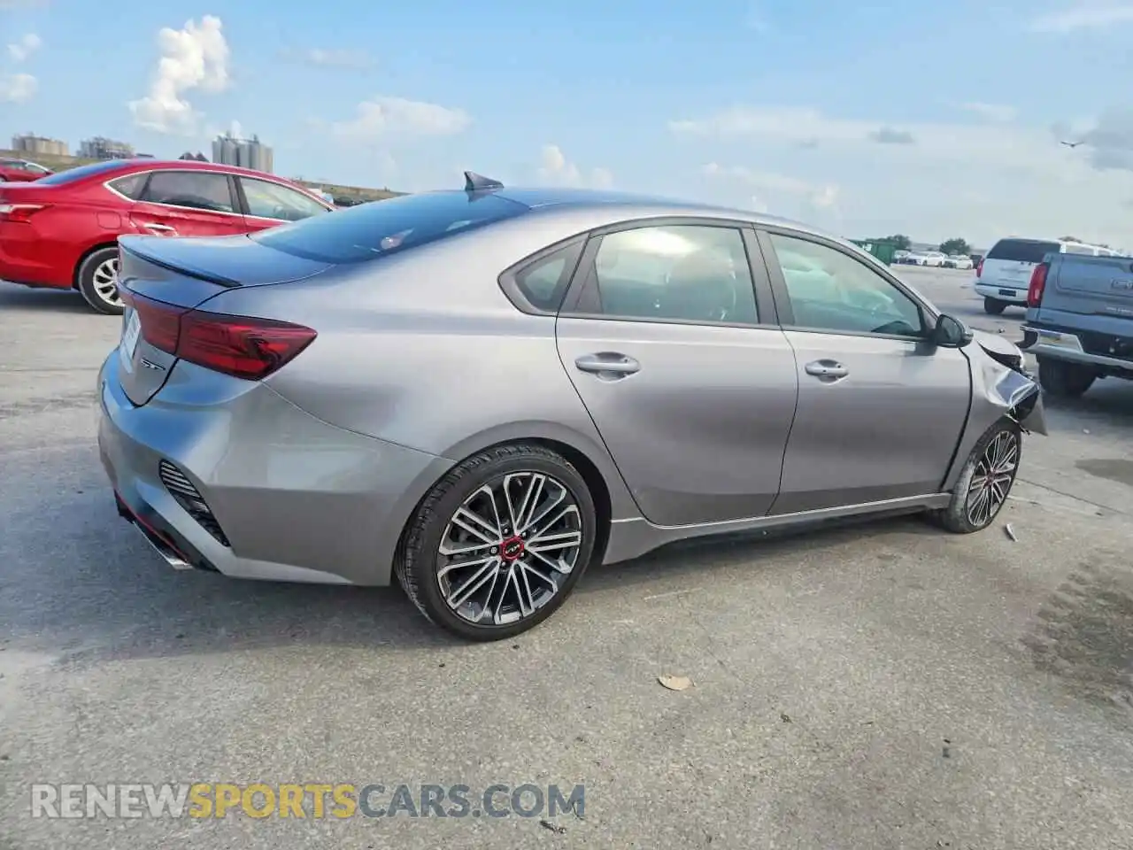 3 fotografías del automóvil dañado 3KPF44AC3PE545397 KIA FORTE 2023