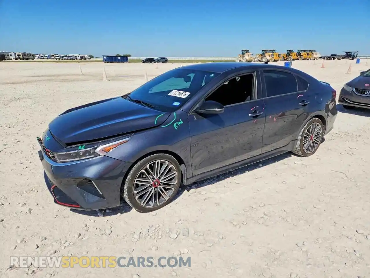 1 Photograph of a damaged car 3KPF44AC3PE592011 KIA FORTE 2023