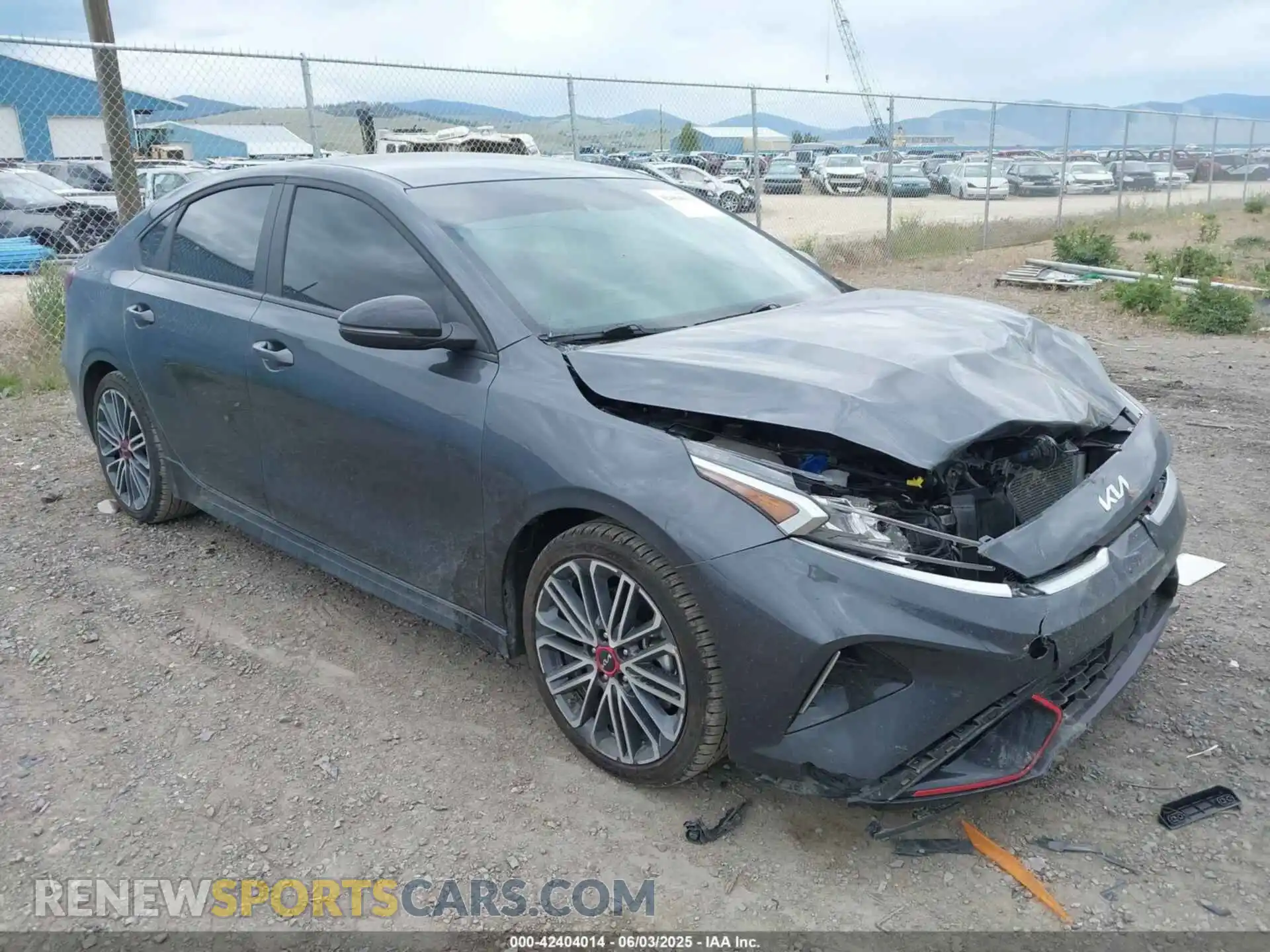 1 Photograph of a damaged car 3KPF44AC3PE620602 KIA FORTE 2023